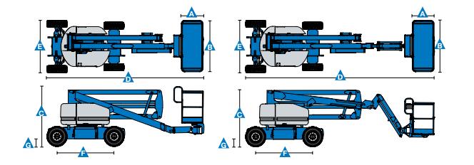 高空作业平台自行走曲臂式Z45/25JDC 步骤