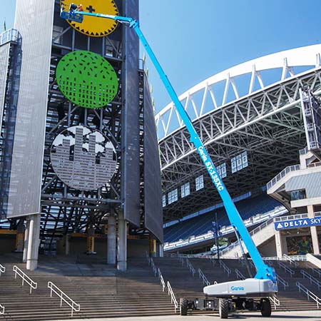 吉尼GenieSX-135XC施工现场