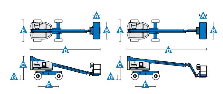 高空作业平台自行走直臂式S-65步骤