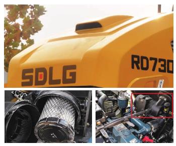 工程机械设备压路机RD730优势